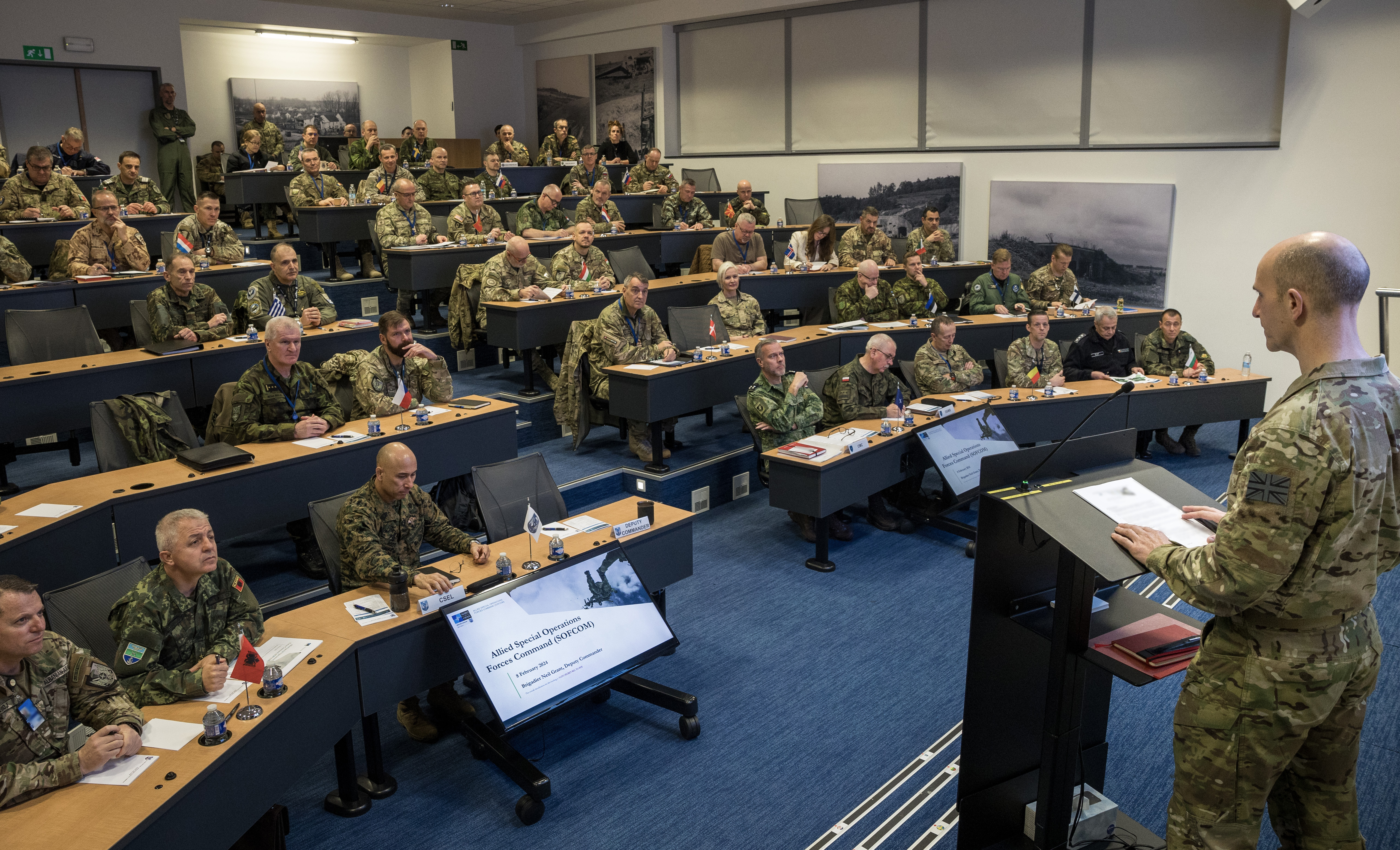NATO Military Committee visits Allied Special Operations Forces Command